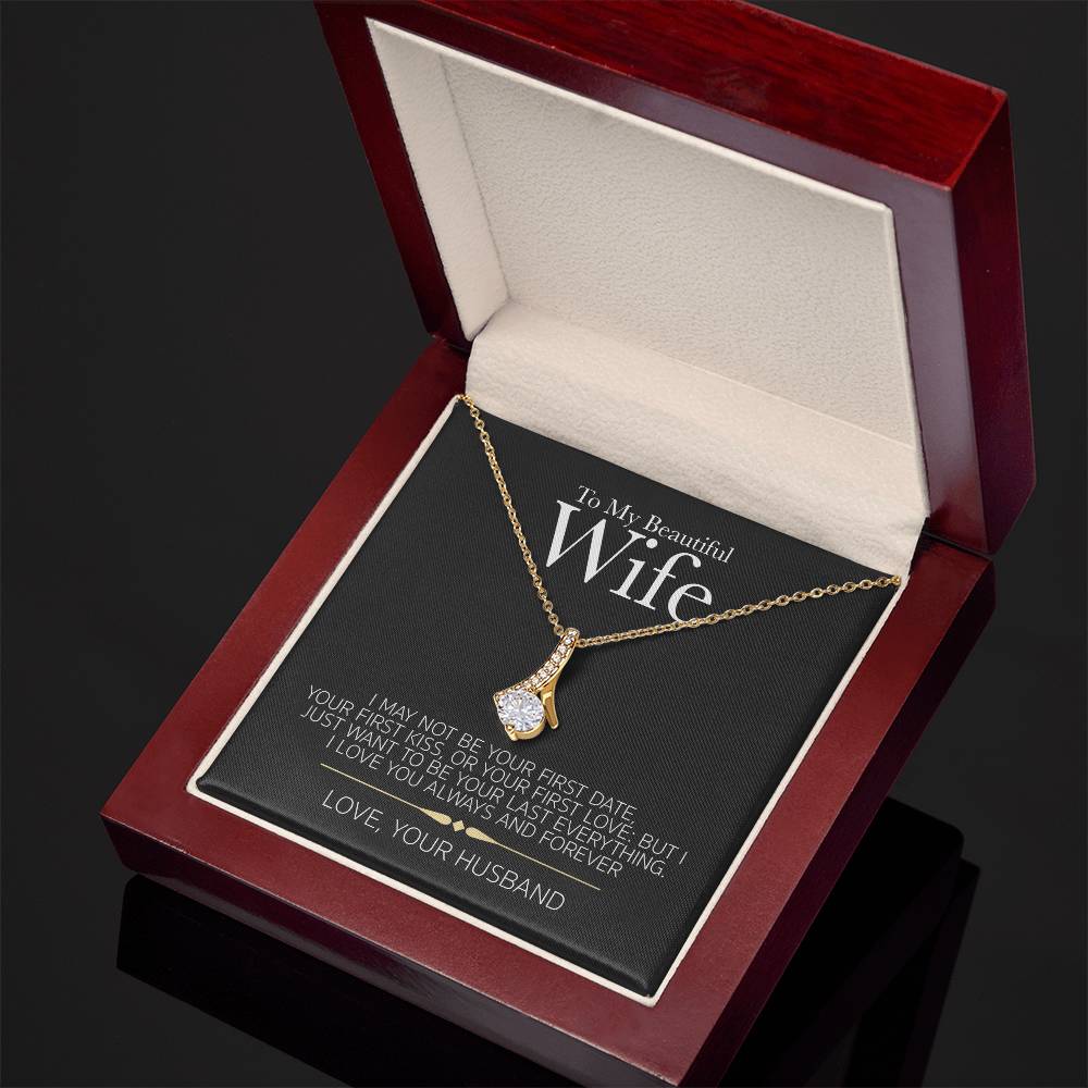 To My Beautiful Wife - Necklace FMGL201